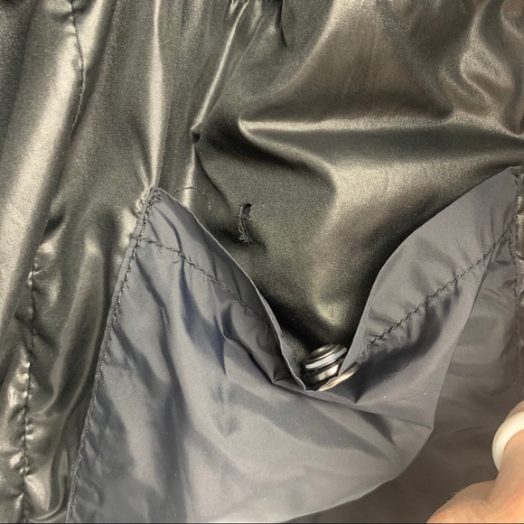 Vintage Guess Y2K Black Nylon Bomber Utility Jacket Size Medium - Picture 10 of 14